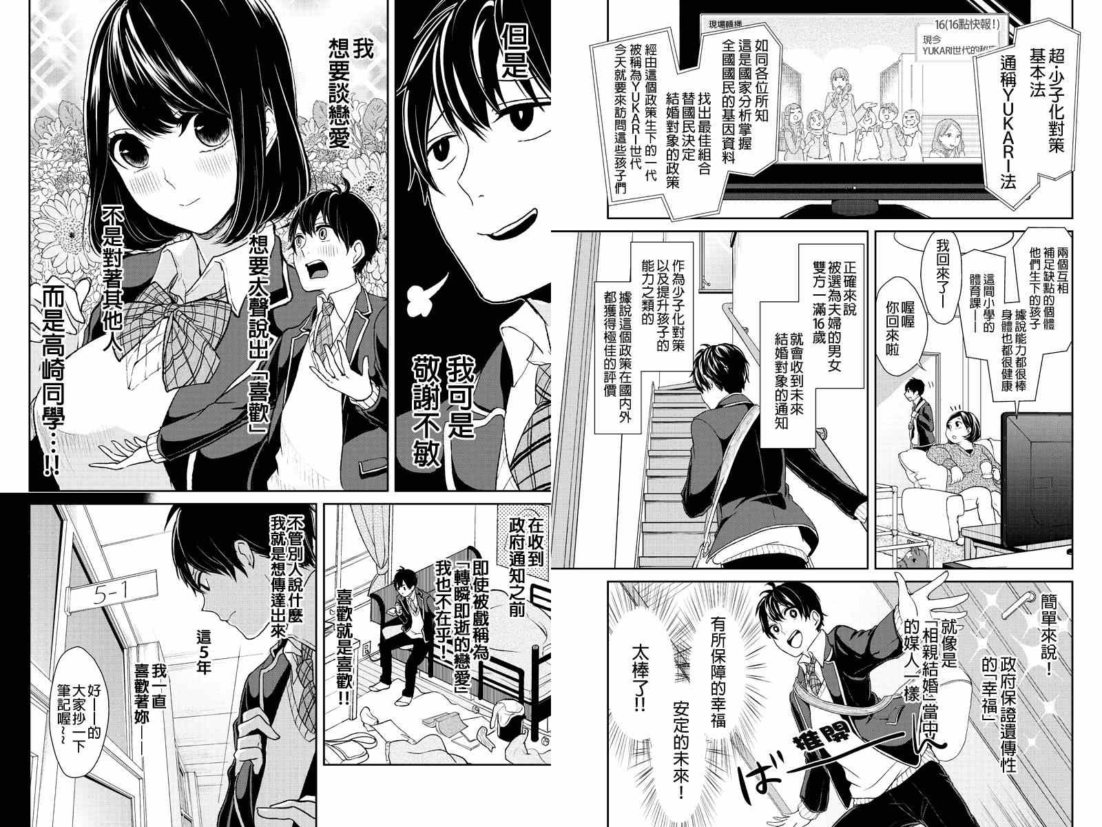 恋爱禁止的世界 第1话 第5页