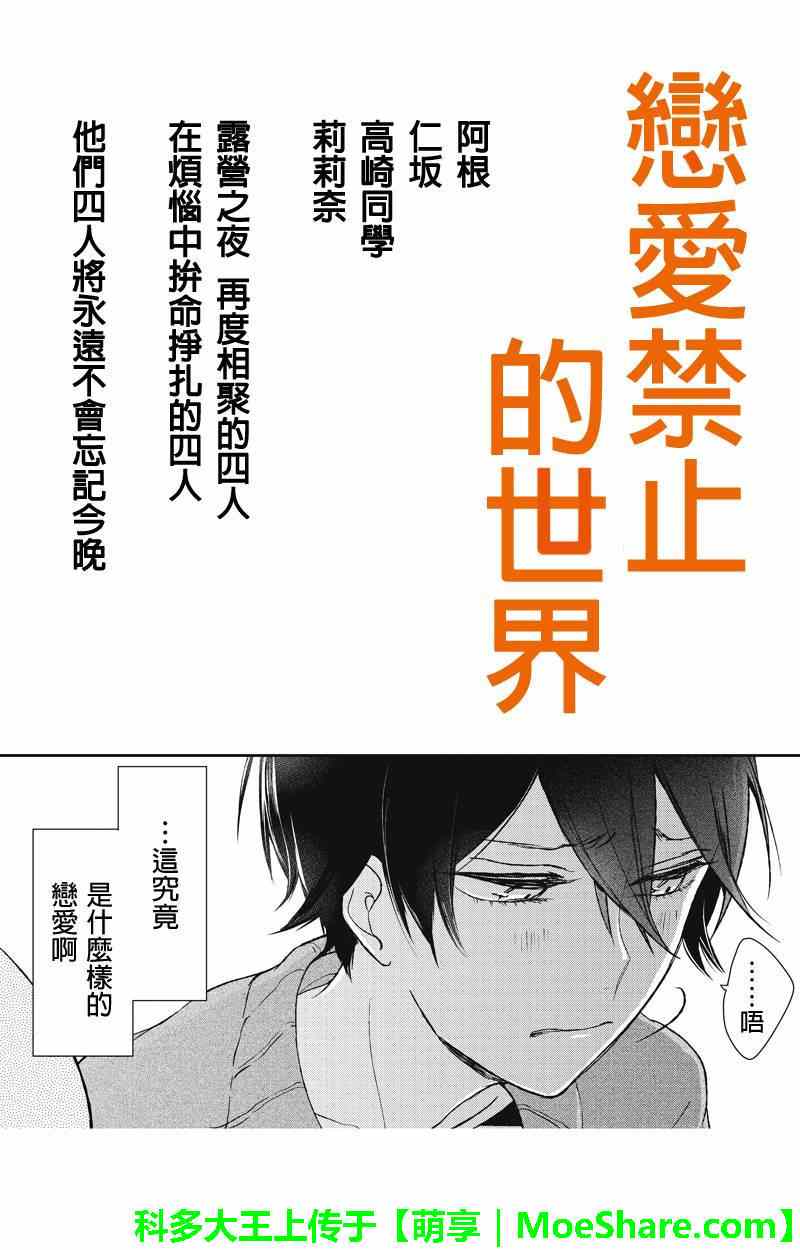 恋爱禁止的世界 第37话 第1页