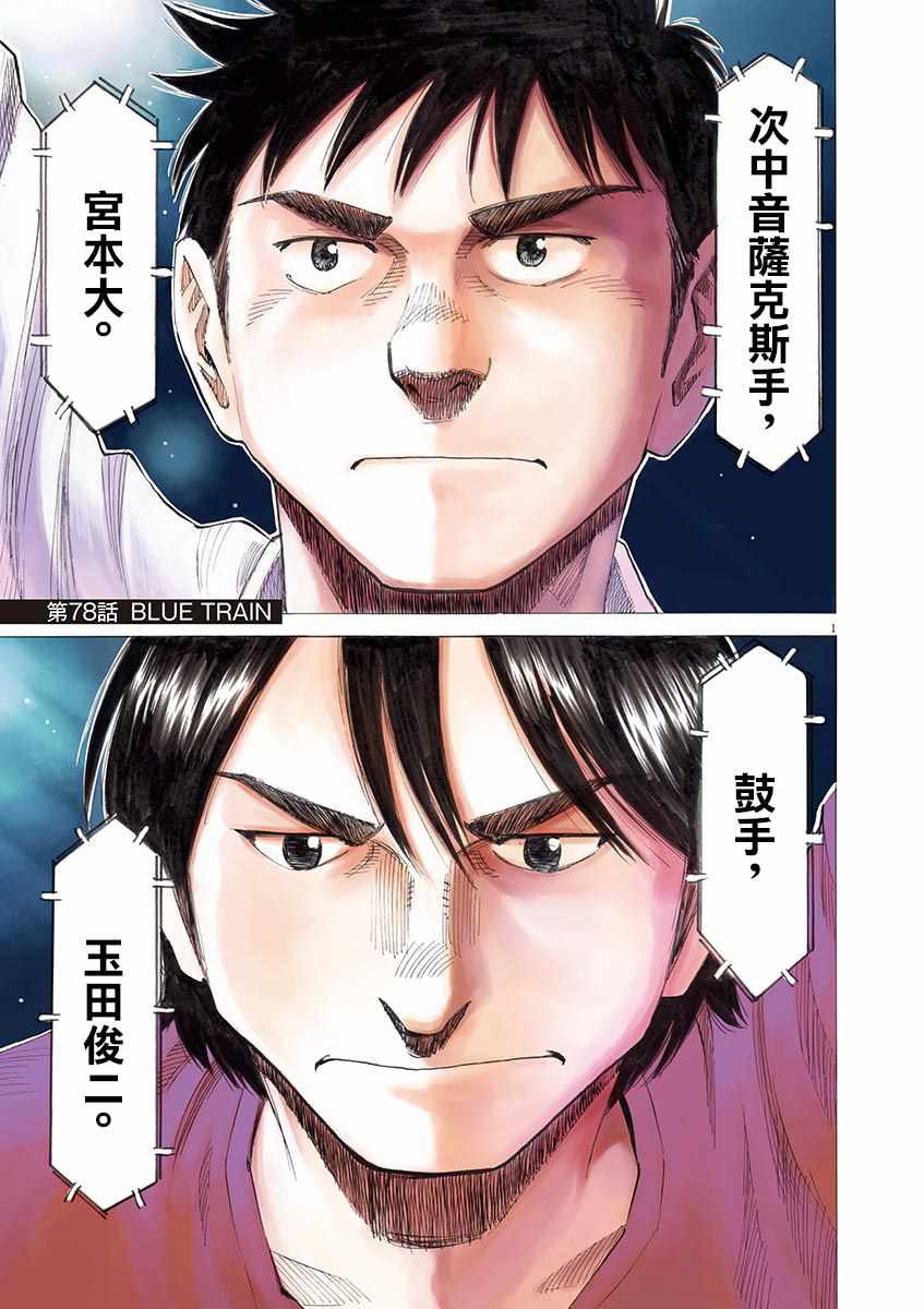 BLUE GIANT 第78话 第1页