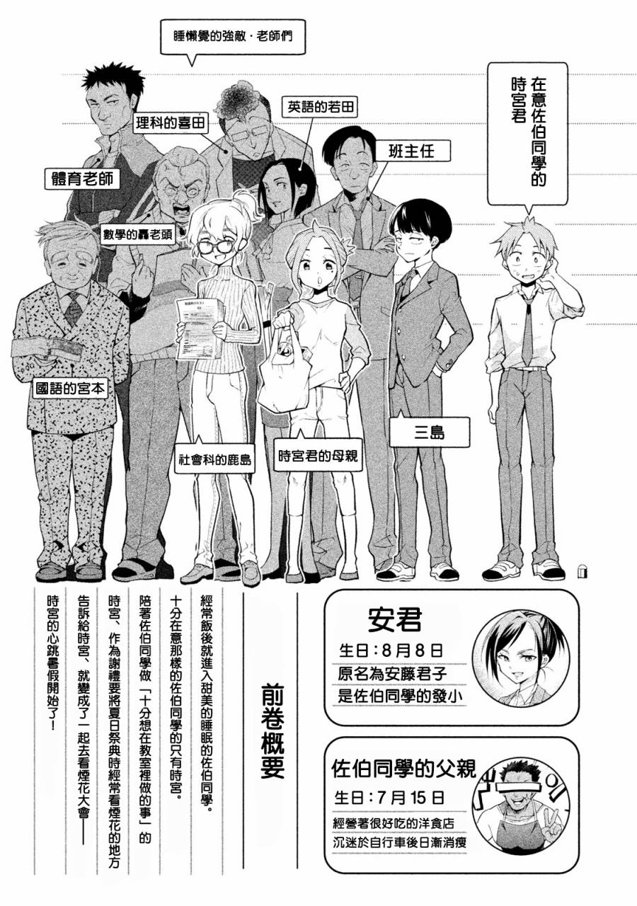 佐伯同学睡著了 第29话 第4页