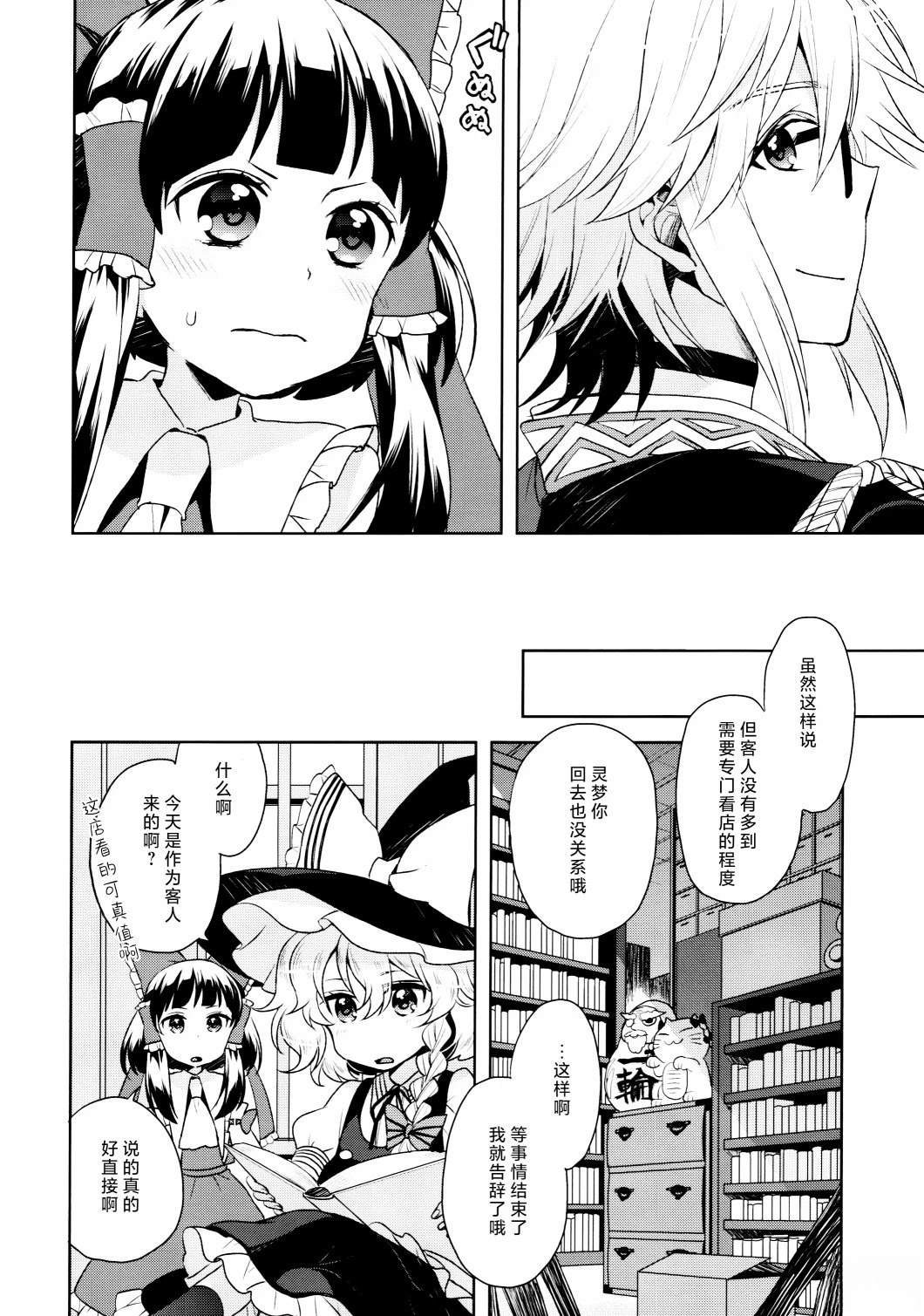 唯一的巫女与普通的魔法使 短篇 第11页