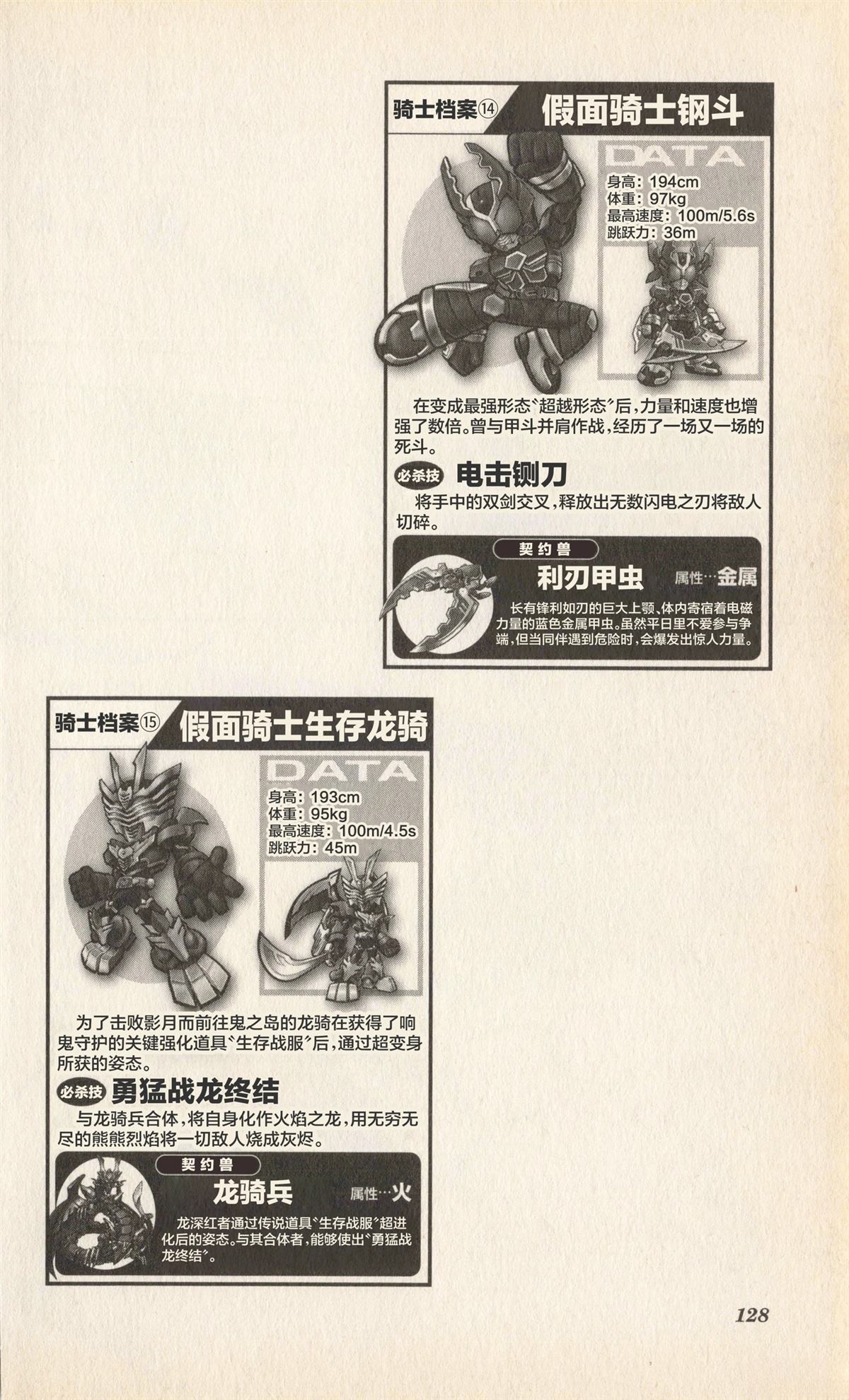 卡牌战士 假面骑士众 超变身笑传 全一卷 第129页