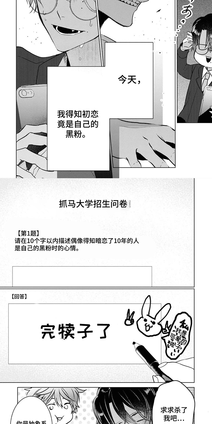 献给黑粉的情书 第4话 第2页