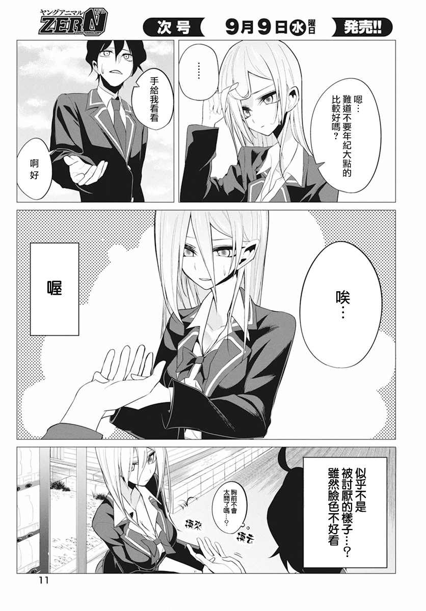 水姬学姐的恋爱占卜 第1话 第8页